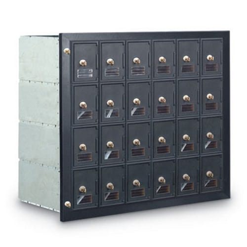 CAD Drawings American Postal Manufacturing Co. 24-Door Front Loading Guardian Module
